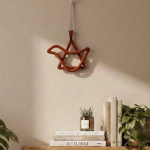 תכשיט קיר מגן דוד יונה